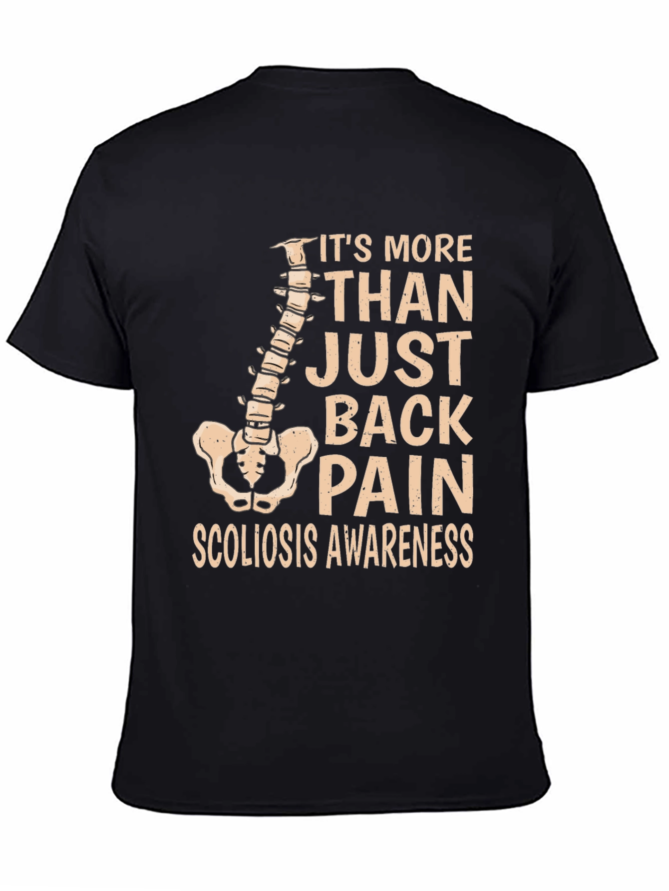 Scoliosis Awareness T-Shirt: More Than Back Pain