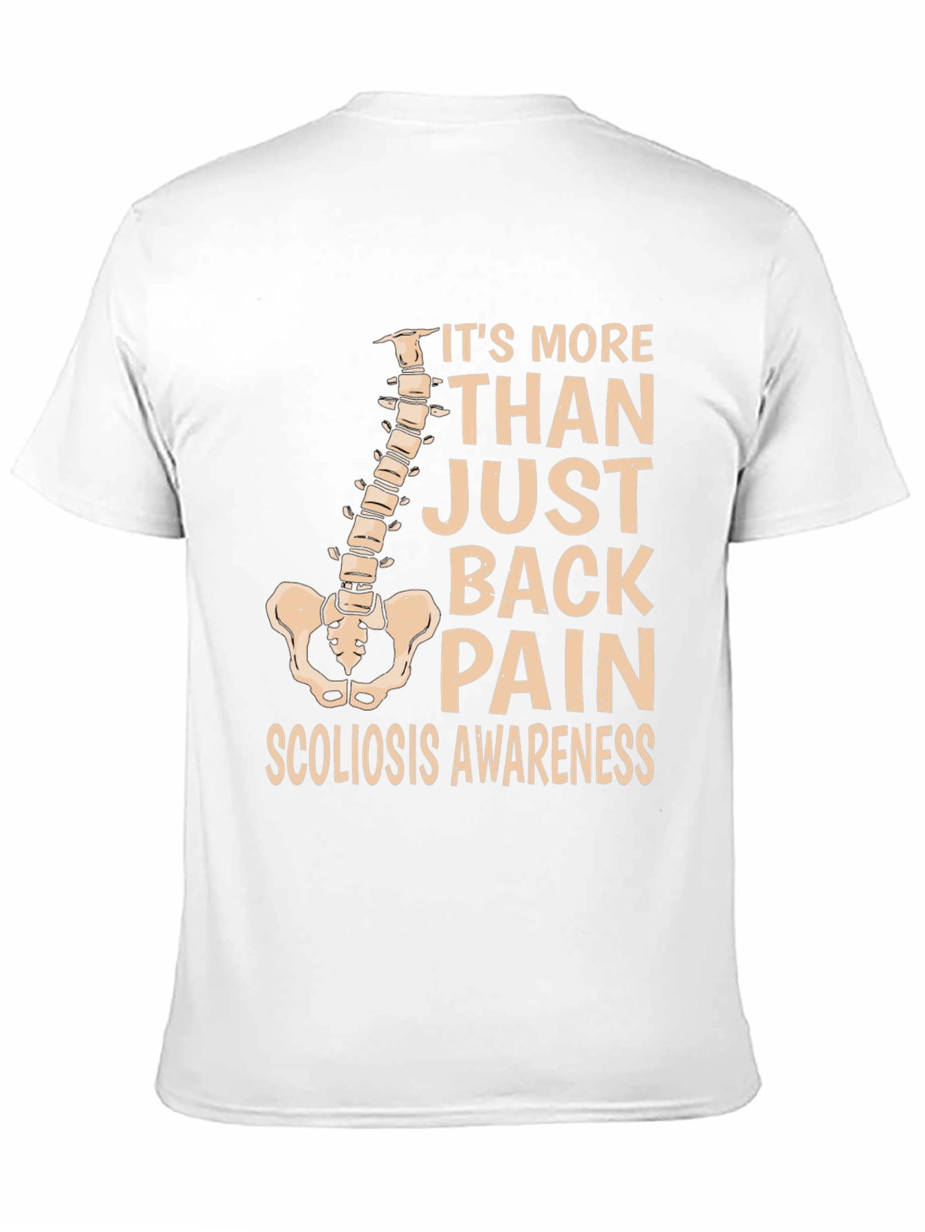 Scoliosis Awareness T-Shirt: More Than Back Pain