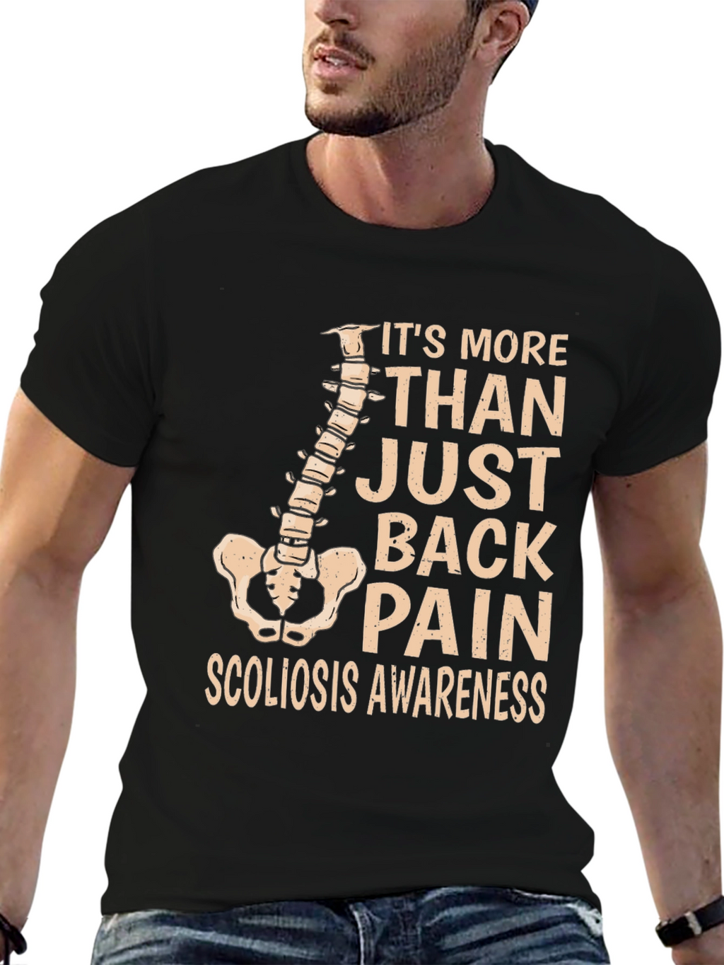 Scoliosis Awareness T-Shirt: More Than Back Pain