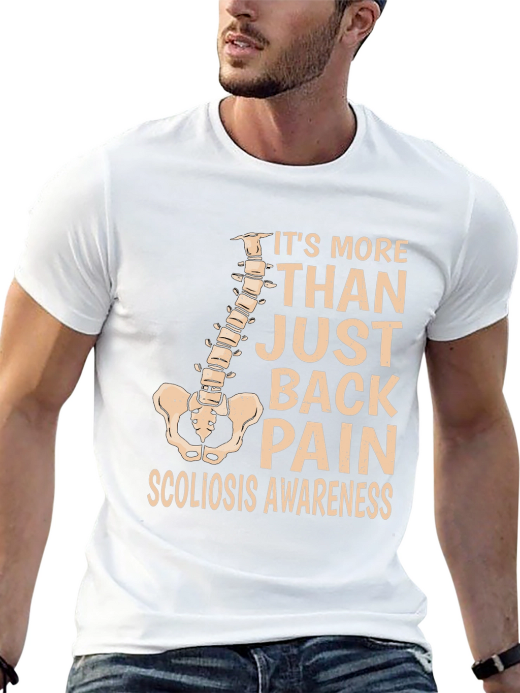 Scoliosis Awareness T-Shirt: More Than Back Pain