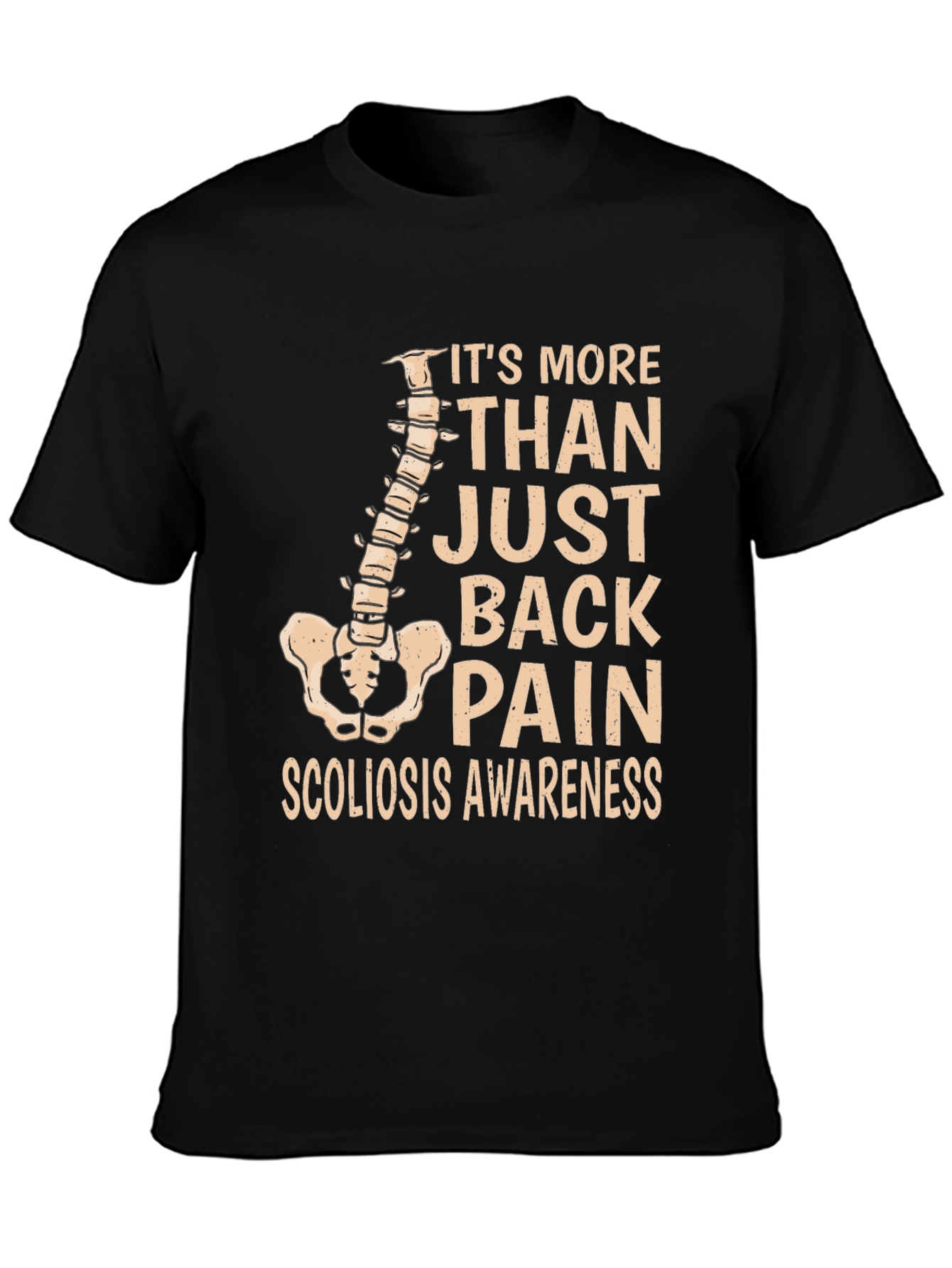 Scoliosis Awareness T-Shirt: More Than Back Pain