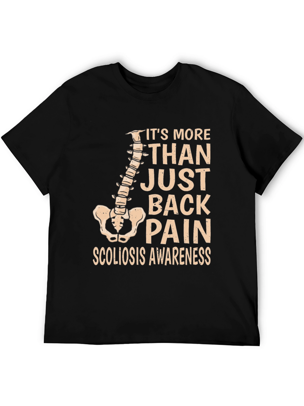 Scoliosis Awareness T-Shirt: More Than Back Pain