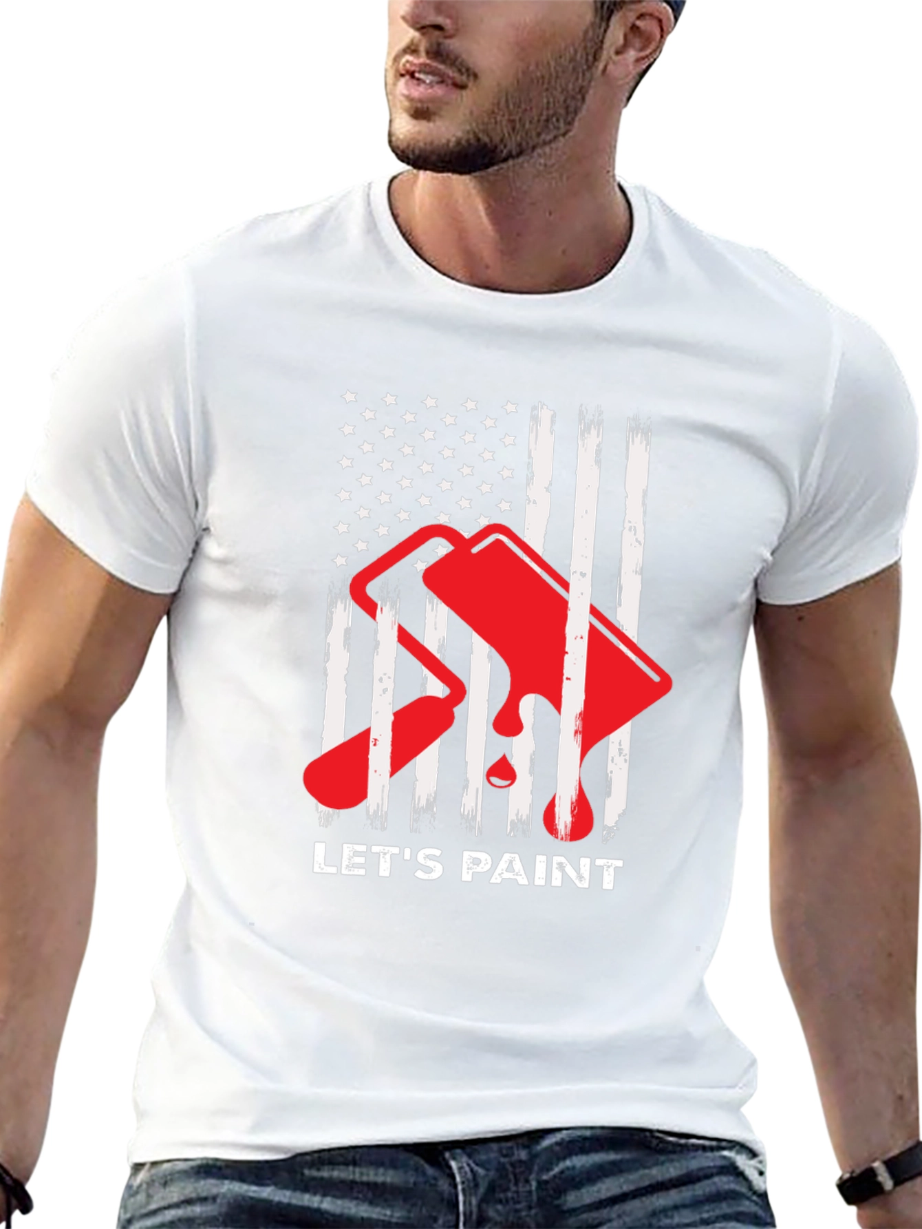 Lets Paint Patriotic T-Shirt