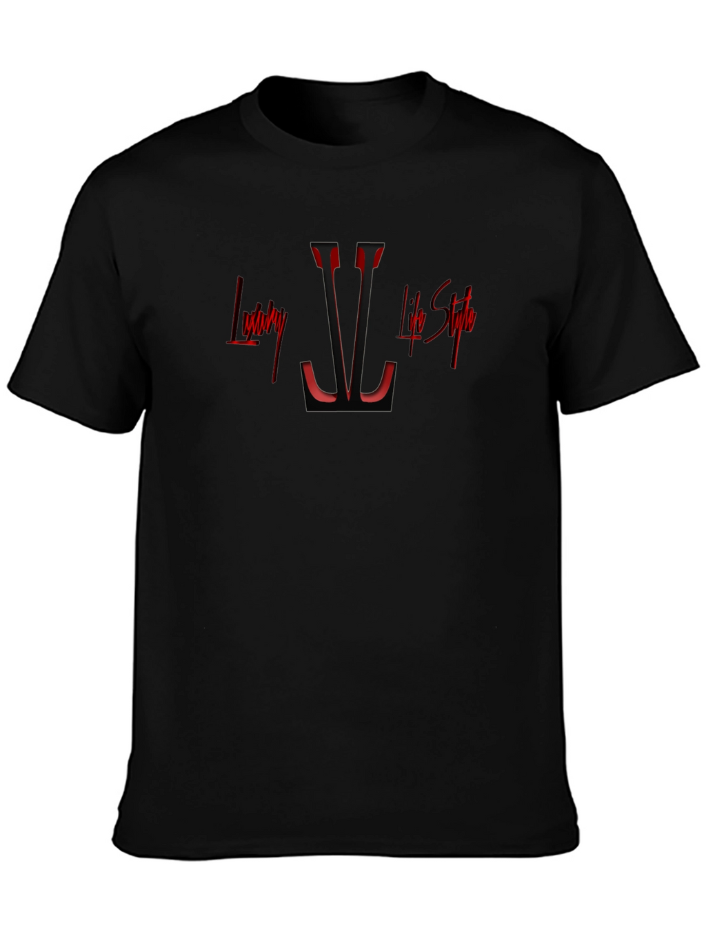 Luxury Lifestyle Black T-Shirt