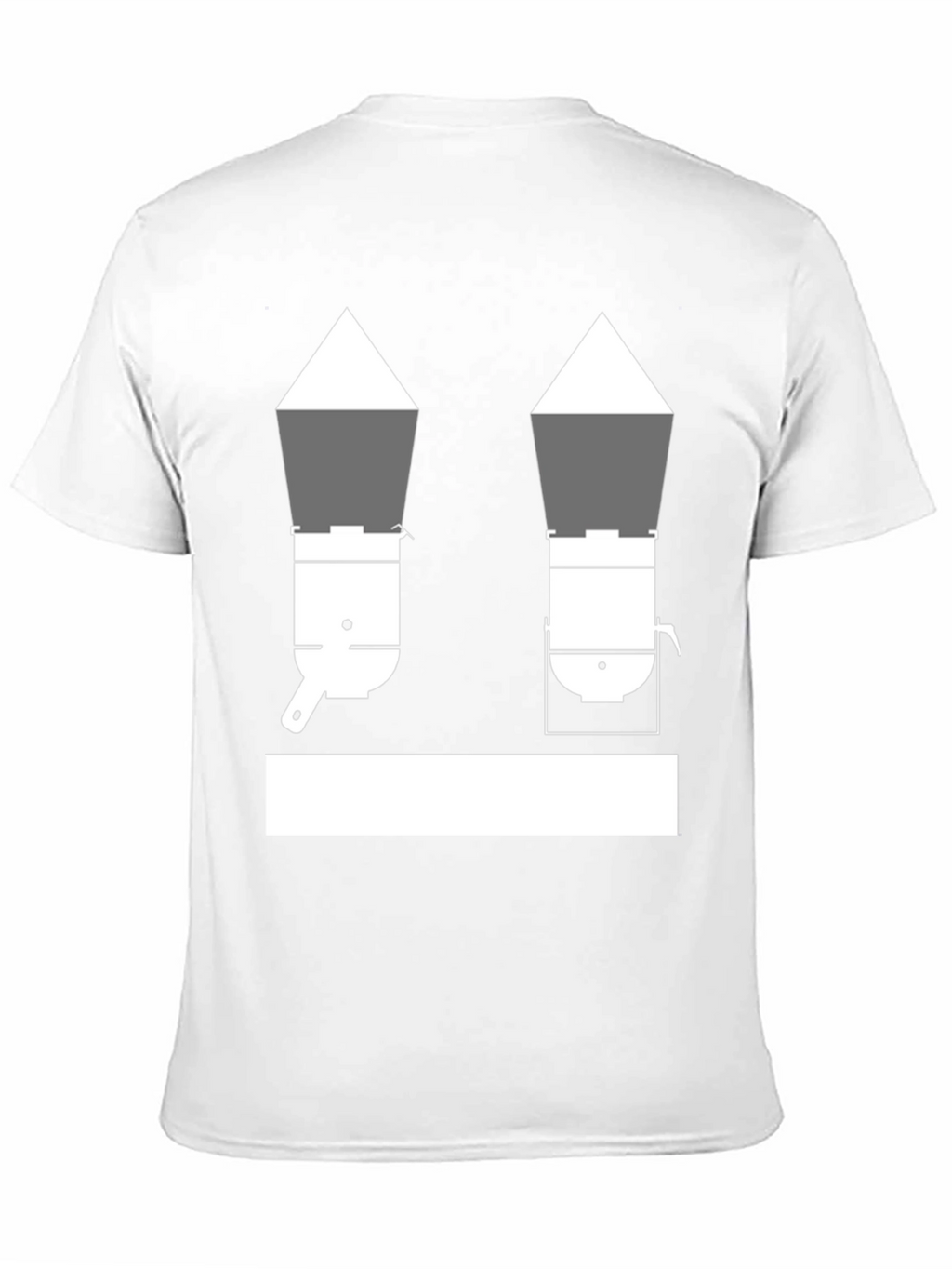 Unique Black T-Shirt with Cookware Design