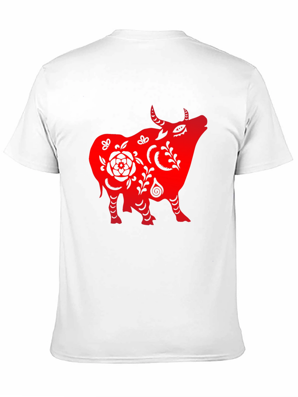 Red Ox Graphic Black T-Shirt