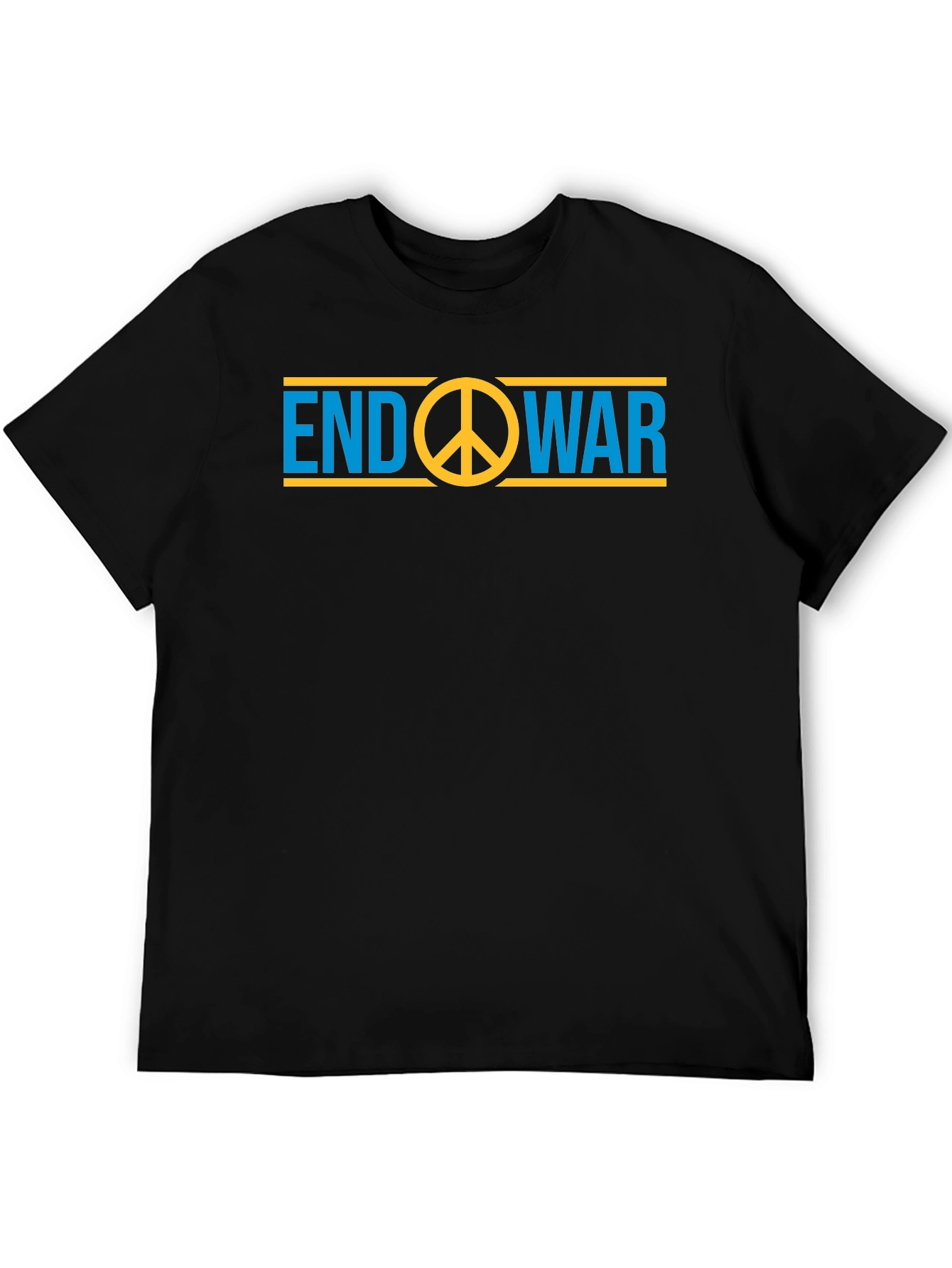 End War Peace Symbol Graphic T-Shirt