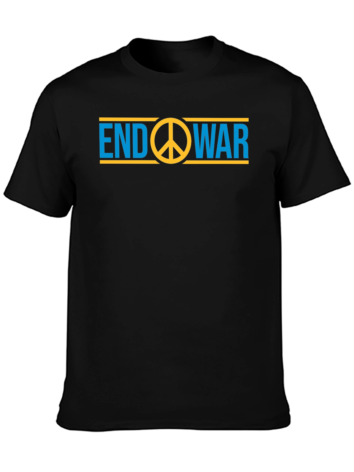 End War Peace Symbol Graphic T-Shirt