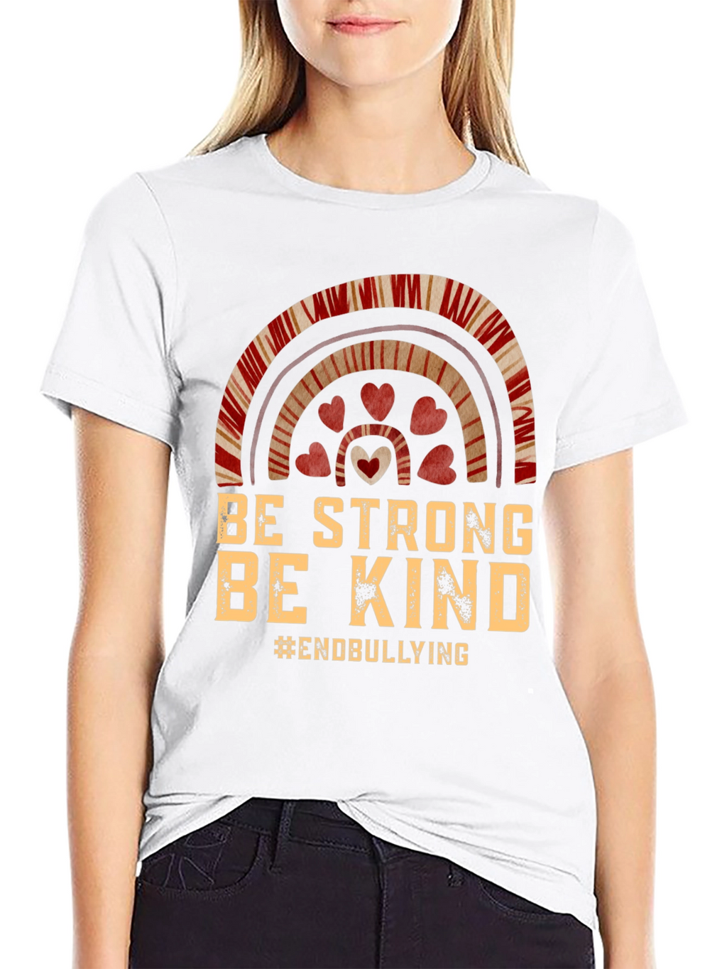 Be Strong Be Kind End Bullying T-Shirt