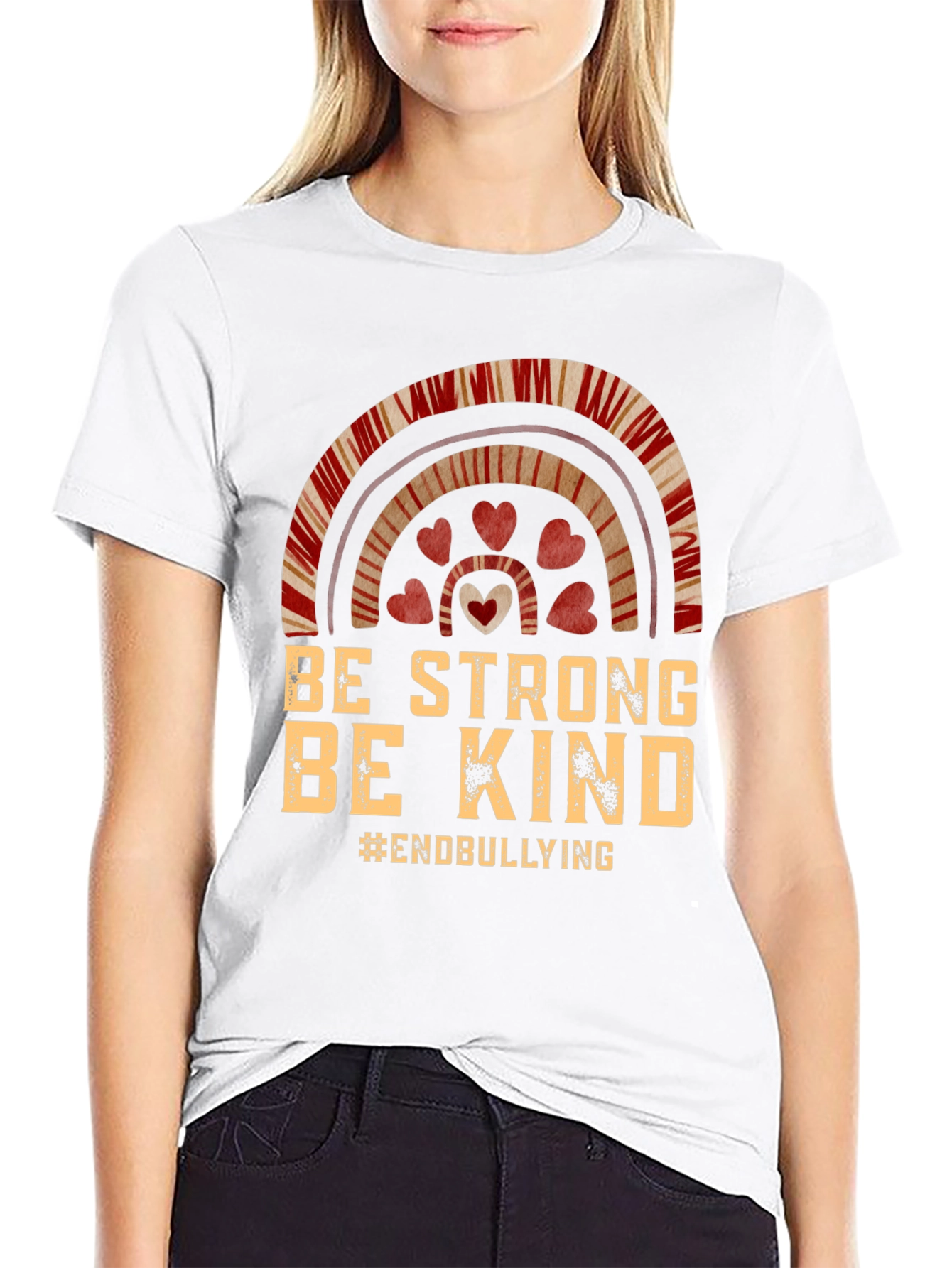 Be Strong Be Kind End Bullying T-Shirt