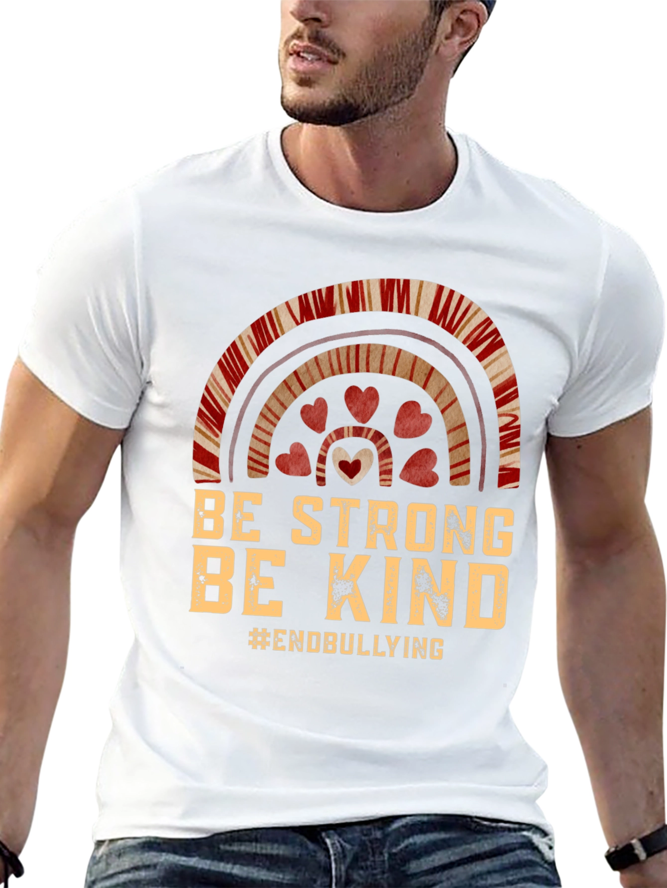 Be Strong Be Kind End Bullying T-Shirt