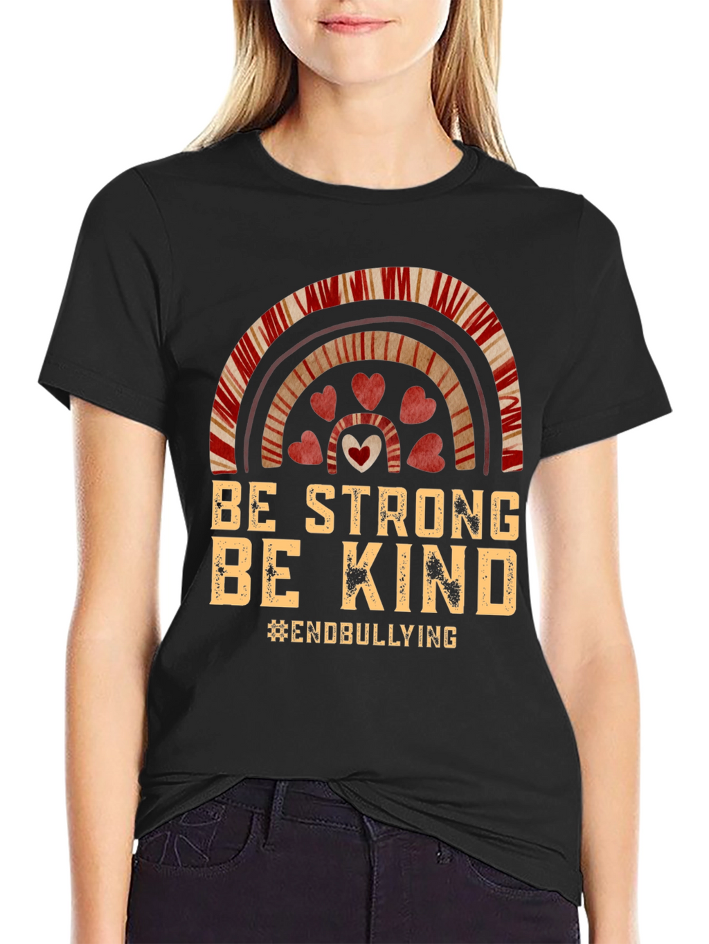 Be Strong Be Kind End Bullying T-Shirt