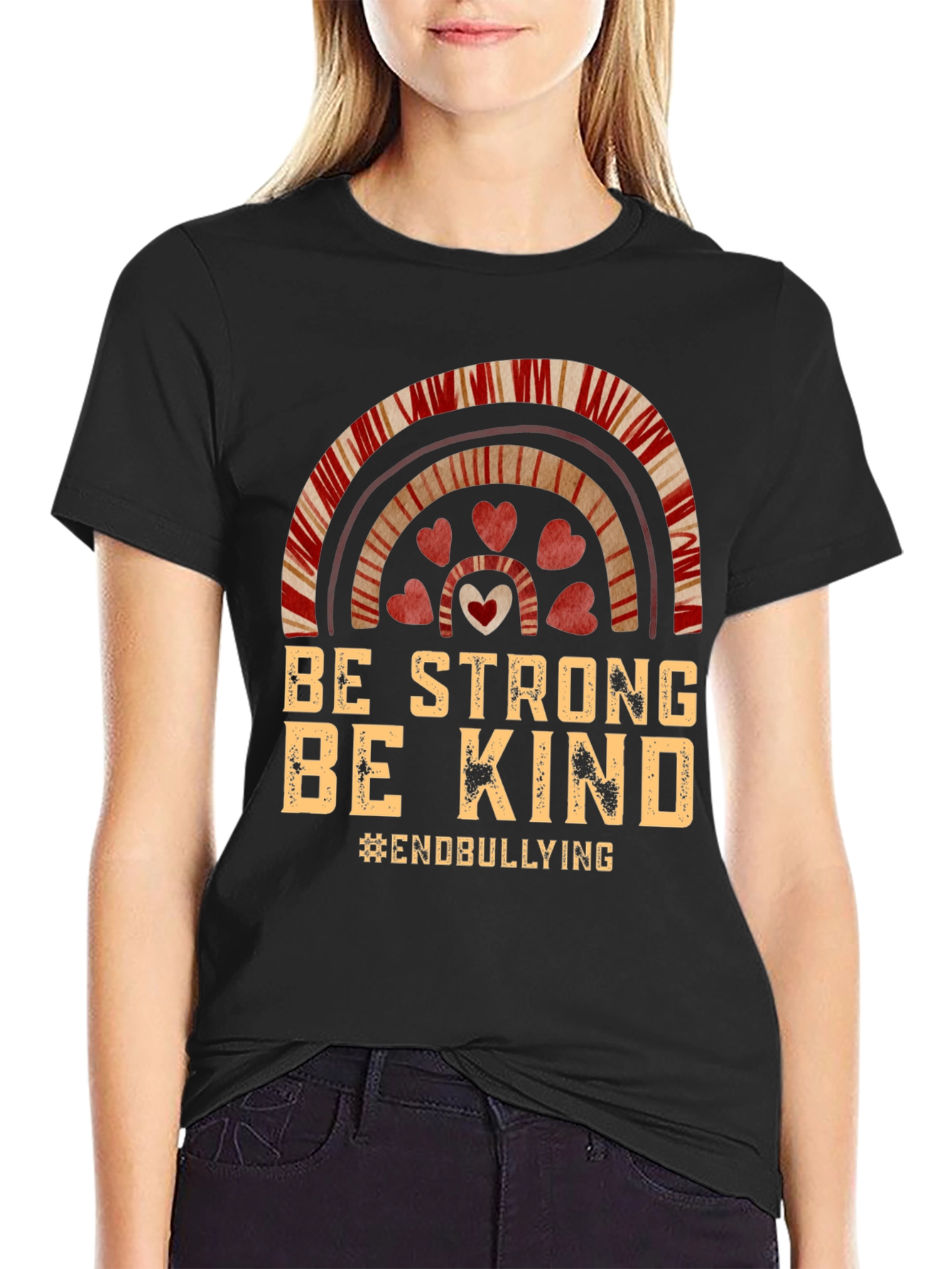 Be Strong Be Kind End Bullying T-Shirt