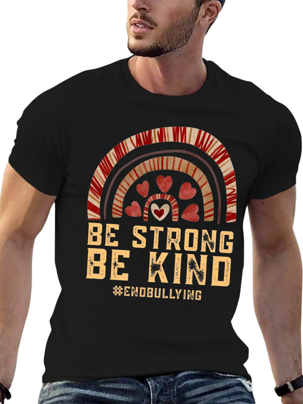 Be Strong Be Kind End Bullying T-Shirt