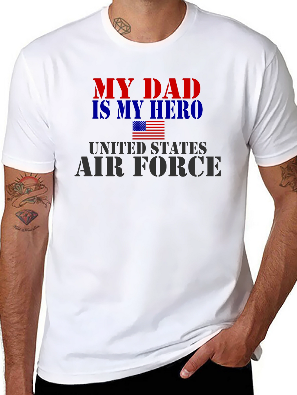 My Dad is My Hero Air Force T-Shirt