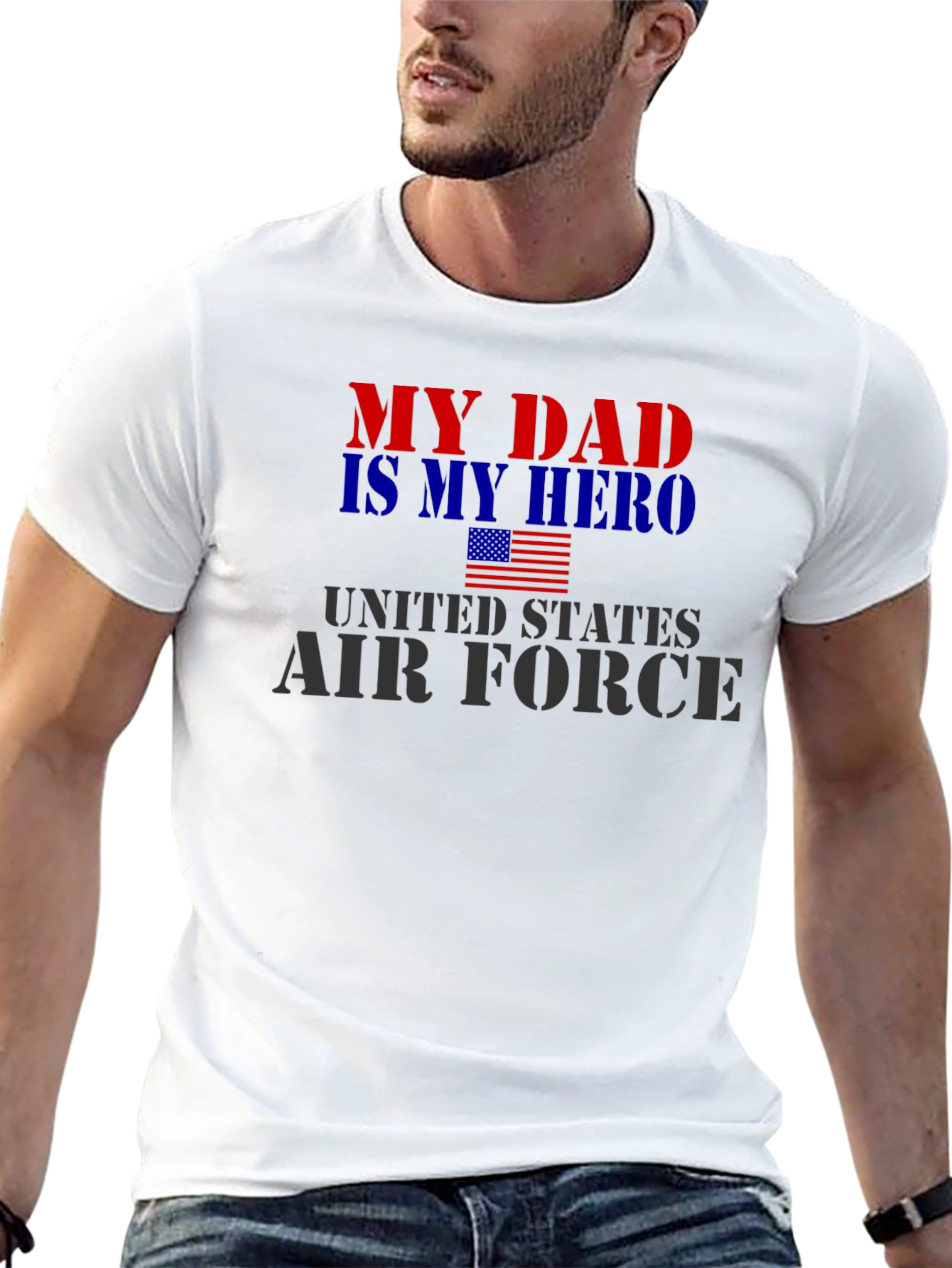 My Dad is My Hero Air Force T-Shirt