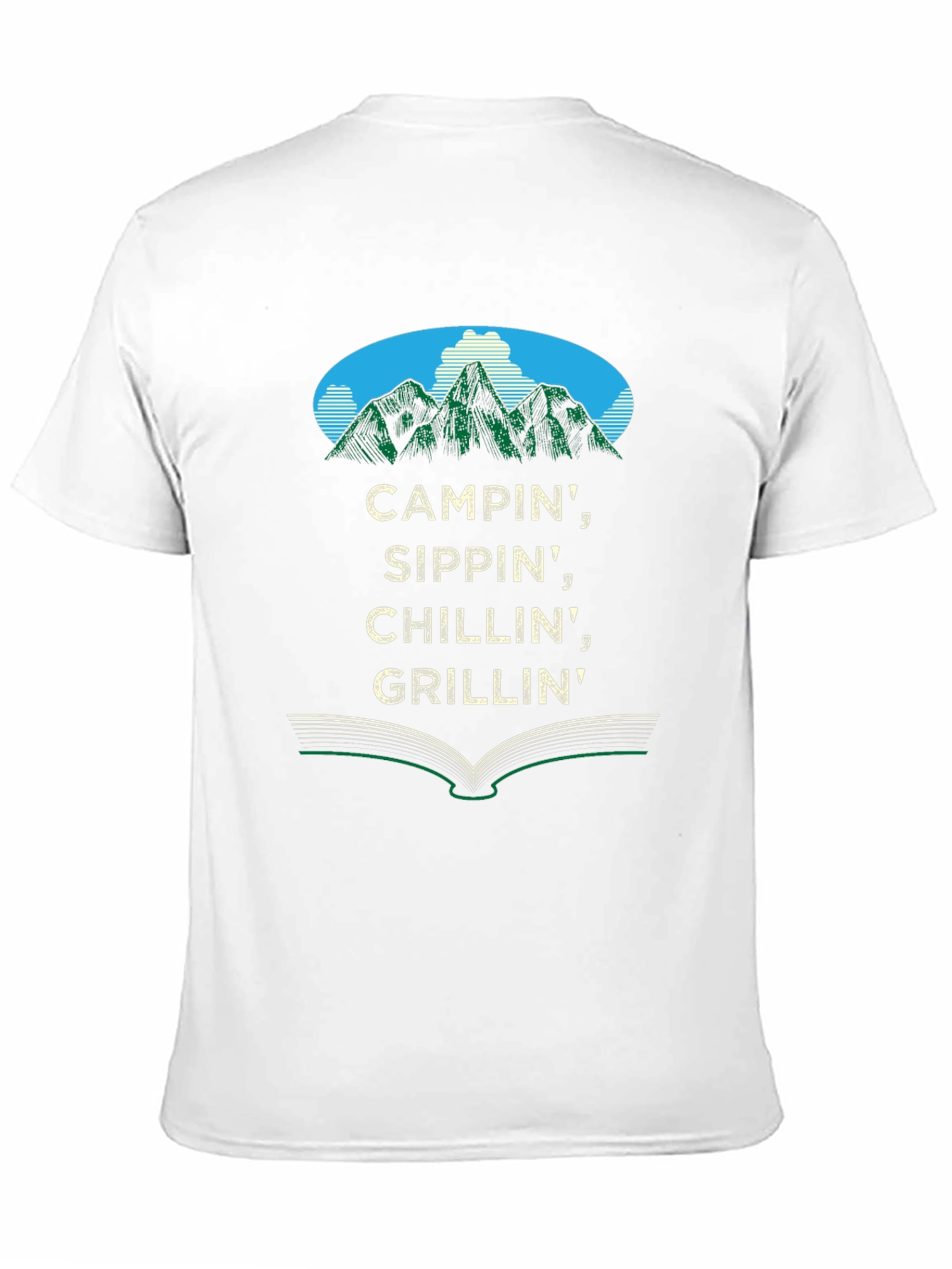 Campin Graphic Tee - Outdoor Adventure T-Shirt
