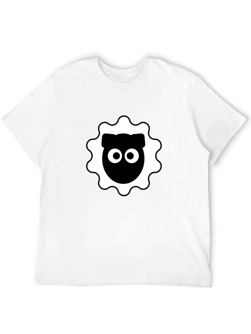 Black Sheep Graphic Tee - Round Eye Design