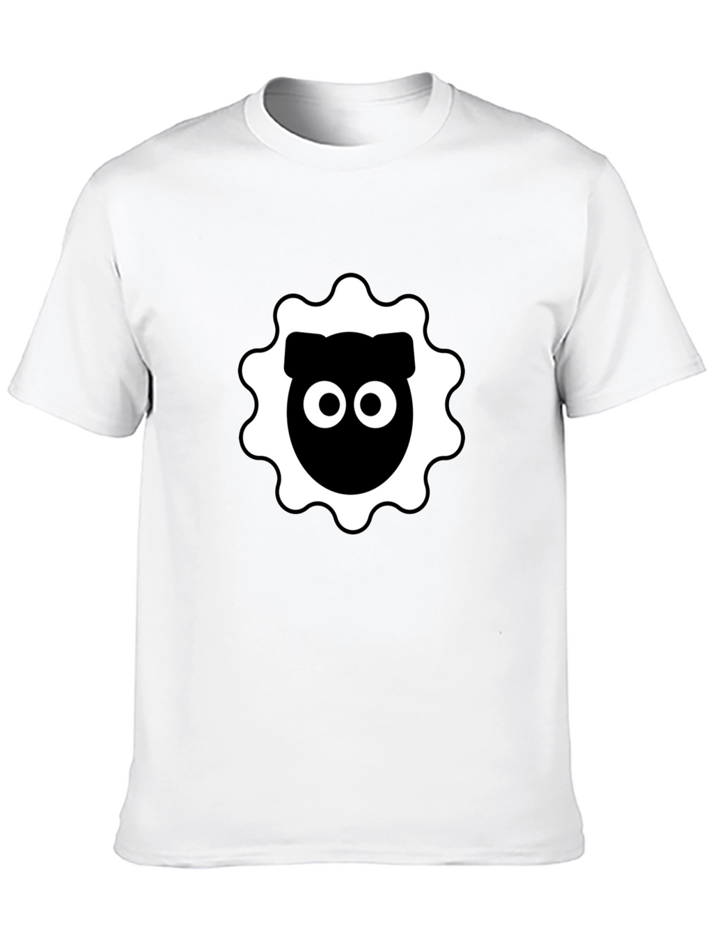 Black Sheep Graphic Tee - Round Eye Design