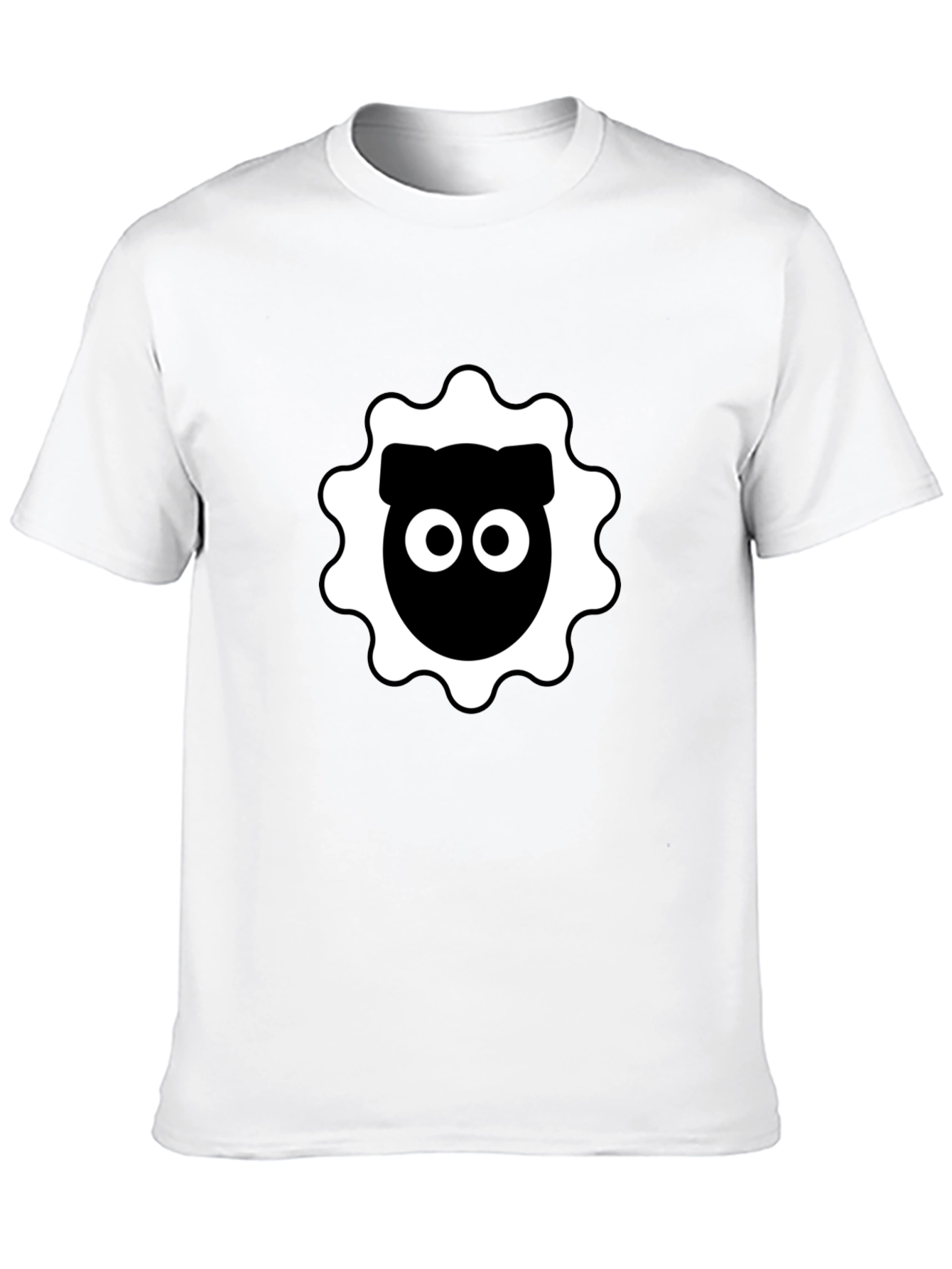 Black Sheep Graphic Tee - Round Eye Design