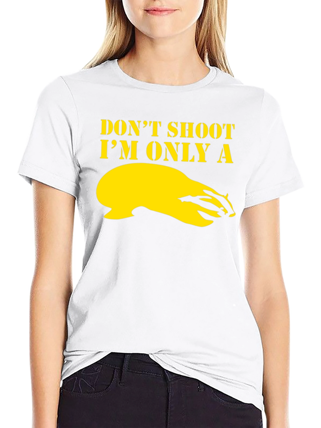 Dont Shoot Im Only a Badger Graphic T-Shirt