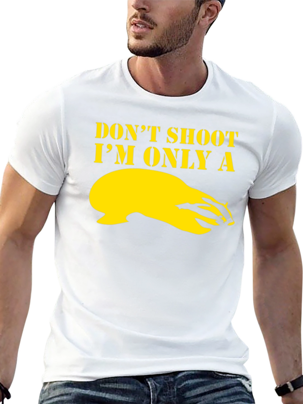 Dont Shoot Im Only a Badger Graphic T-Shirt