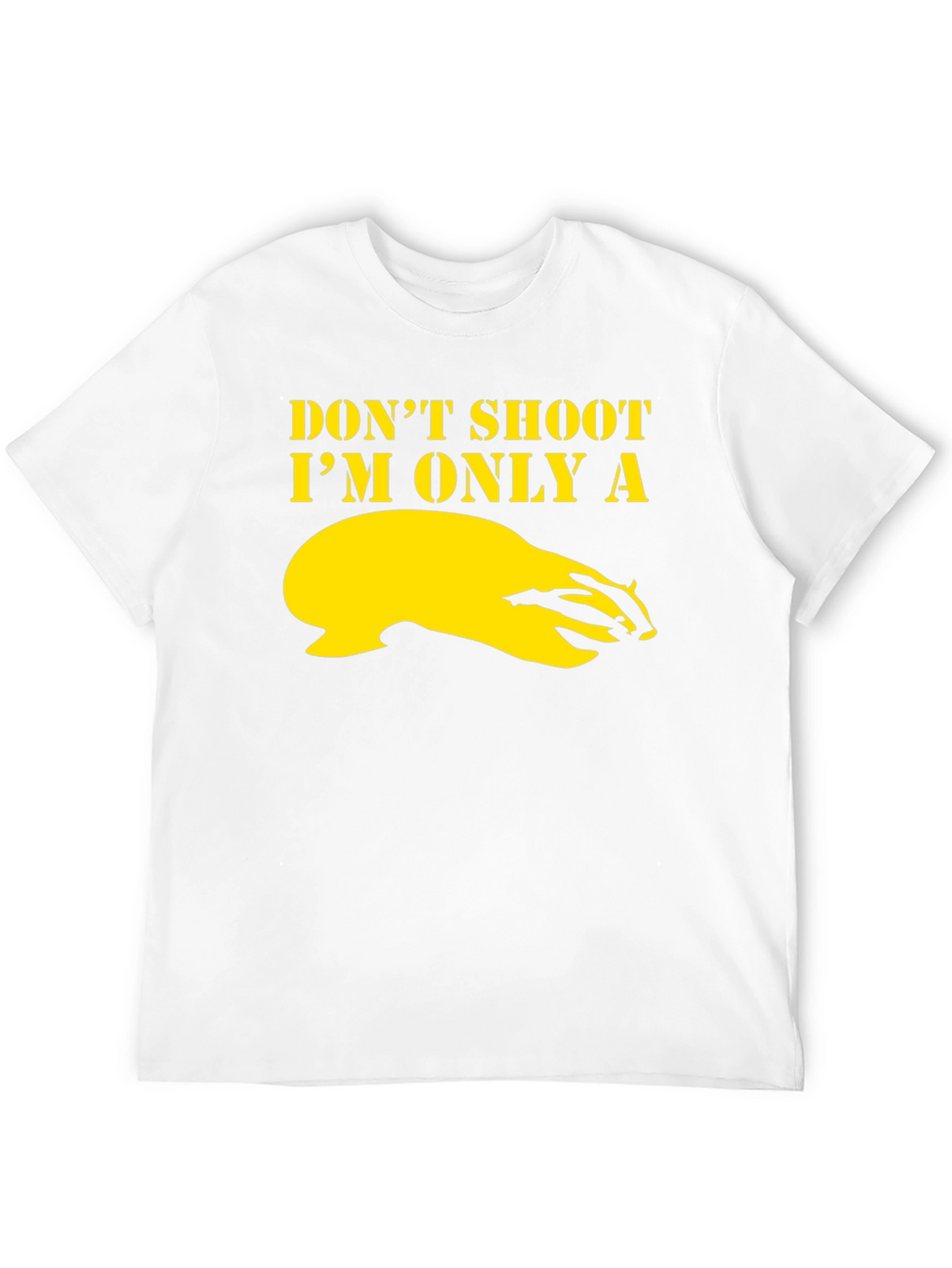 Dont Shoot Im Only a Badger Graphic T-Shirt
