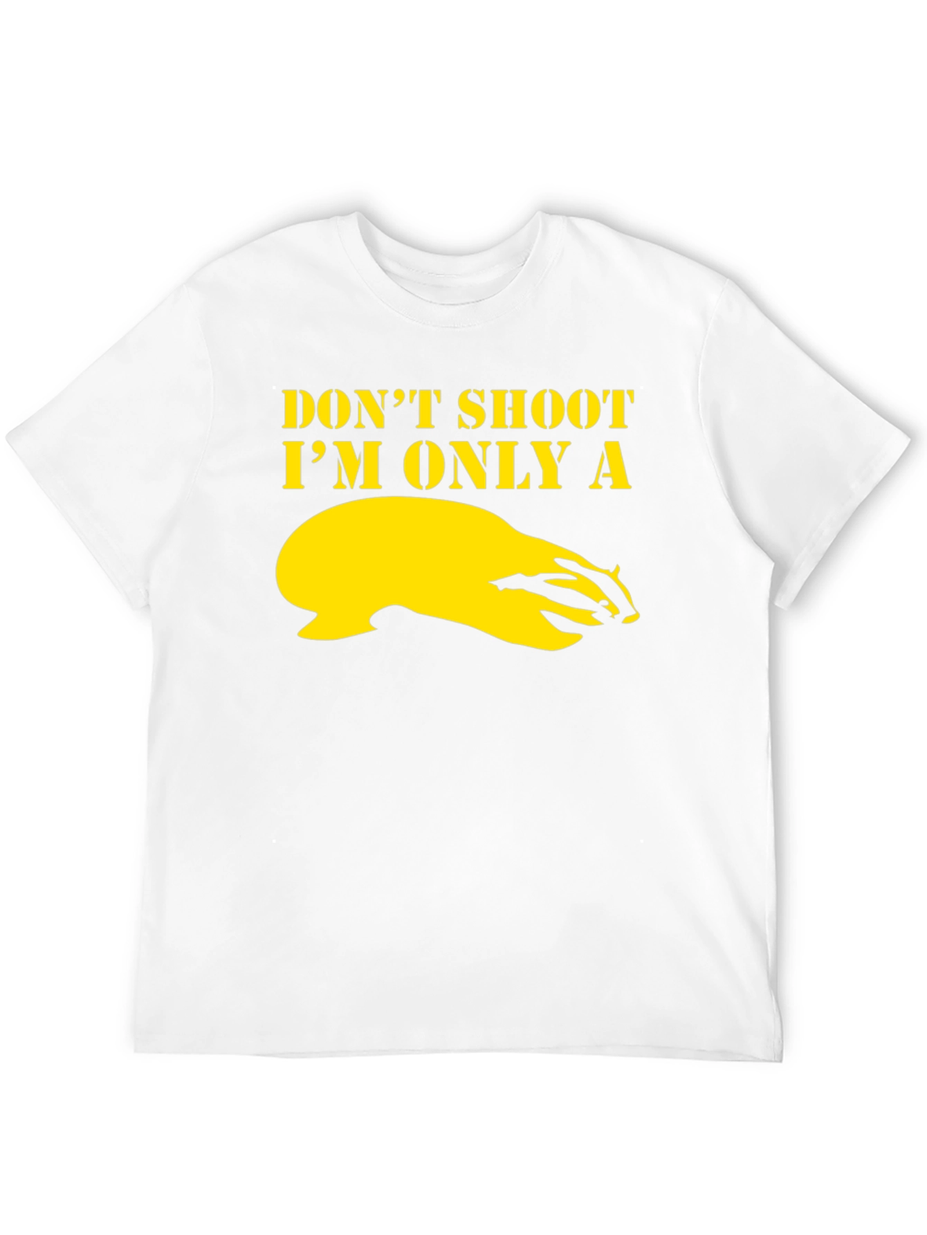 Dont Shoot Im Only a Badger Graphic T-Shirt
