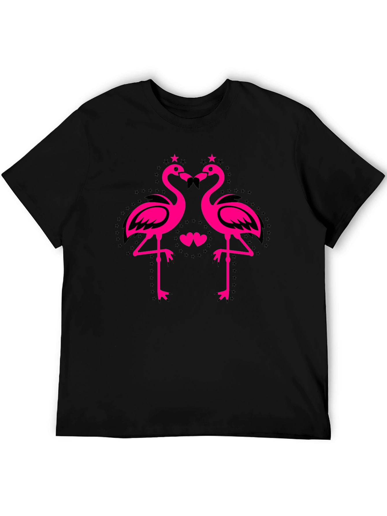 Flamingo Love Tee - Funky Graphic Print Shirt