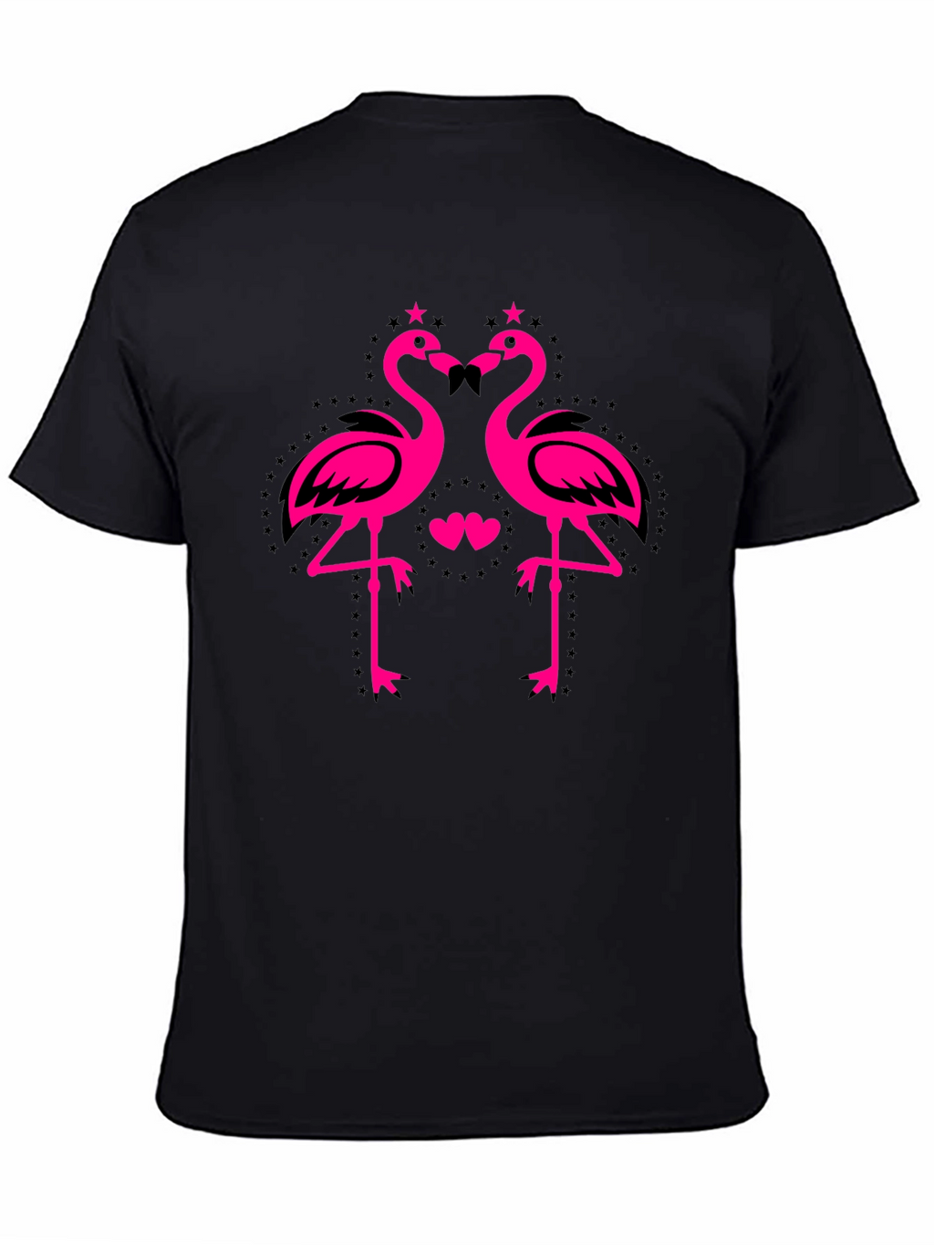 Flamingo Love Tee - Funky Graphic Print Shirt