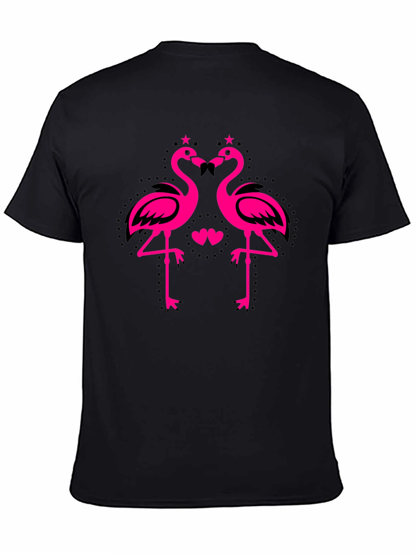 Flamingo Love Tee - Funky Graphic Print Shirt
