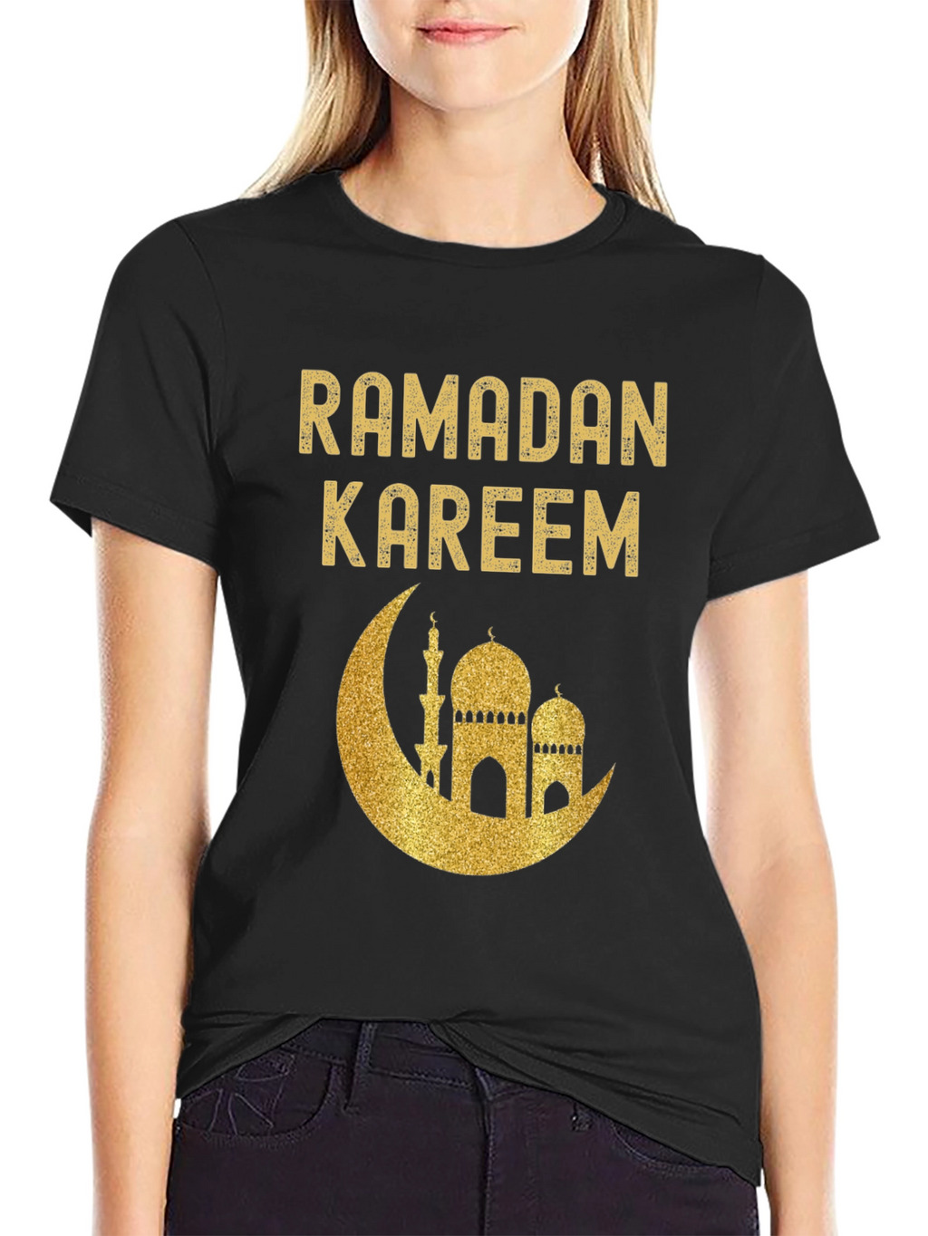 Ramadan Kareem Gold Graphic Tee