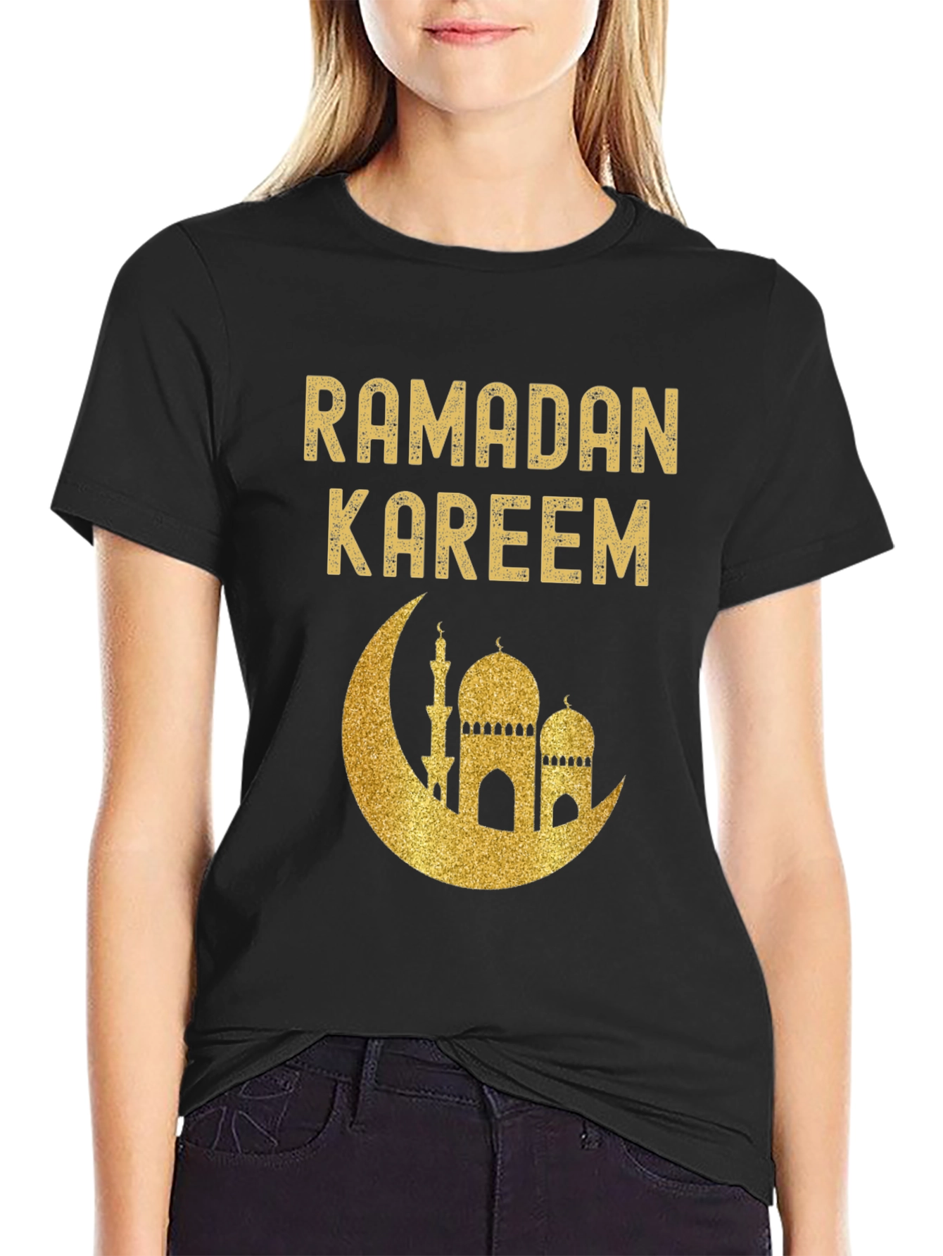 Ramadan Kareem Gold Graphic Tee