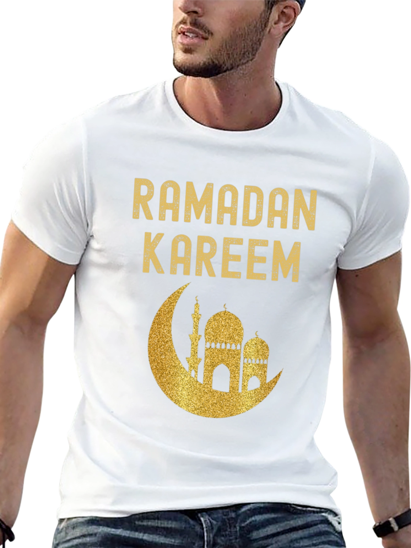 Ramadan Kareem Gold Graphic Tee
