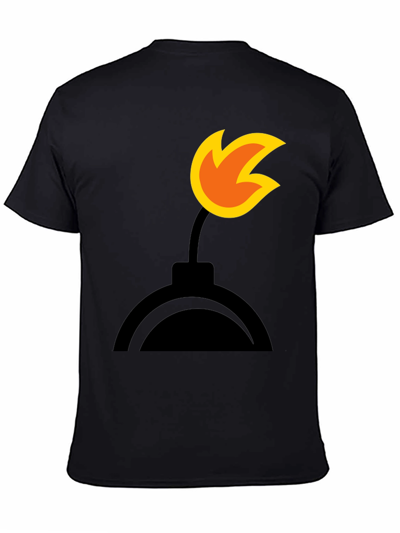 Bomb Graphic Black T-Shirt