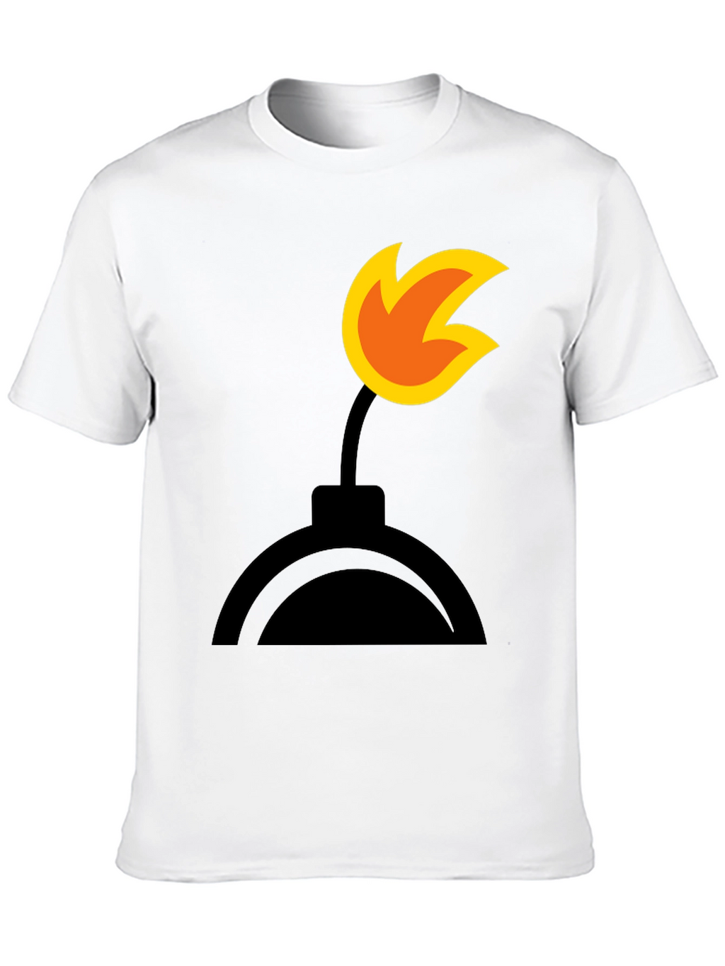 Bomb Graphic Black T-Shirt