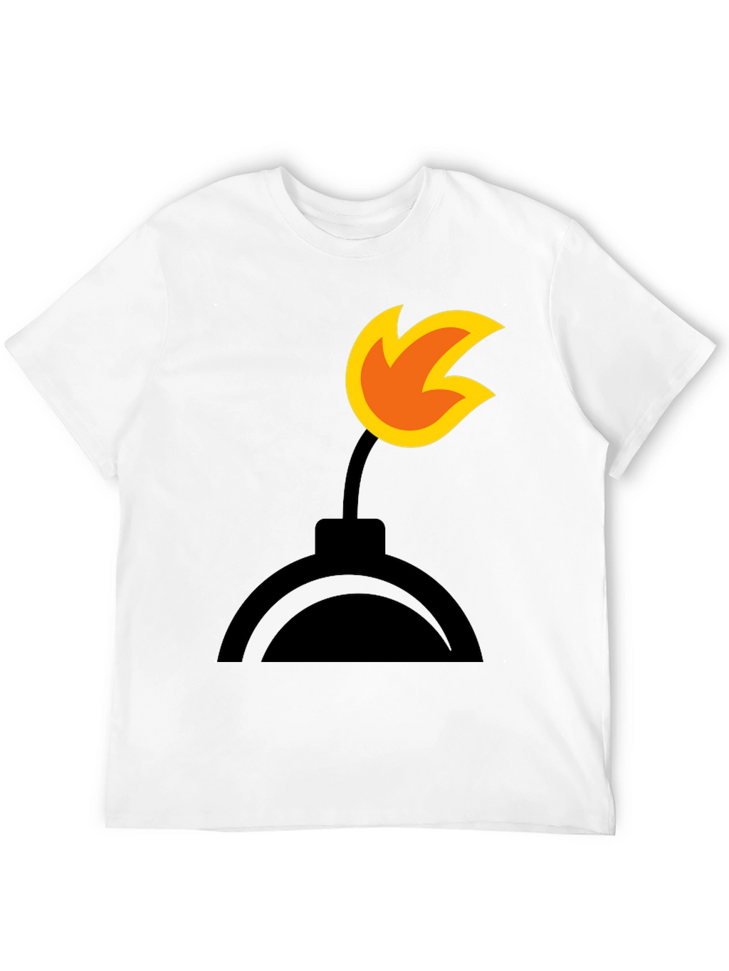 Bomb Graphic Black T-Shirt
