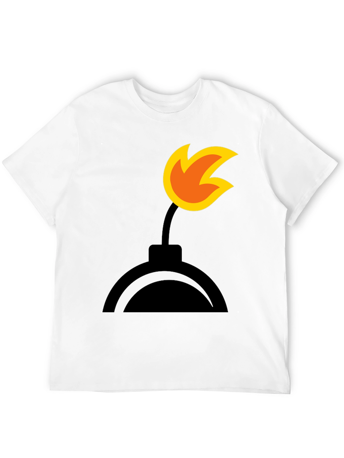 Bomb Graphic Black T-Shirt