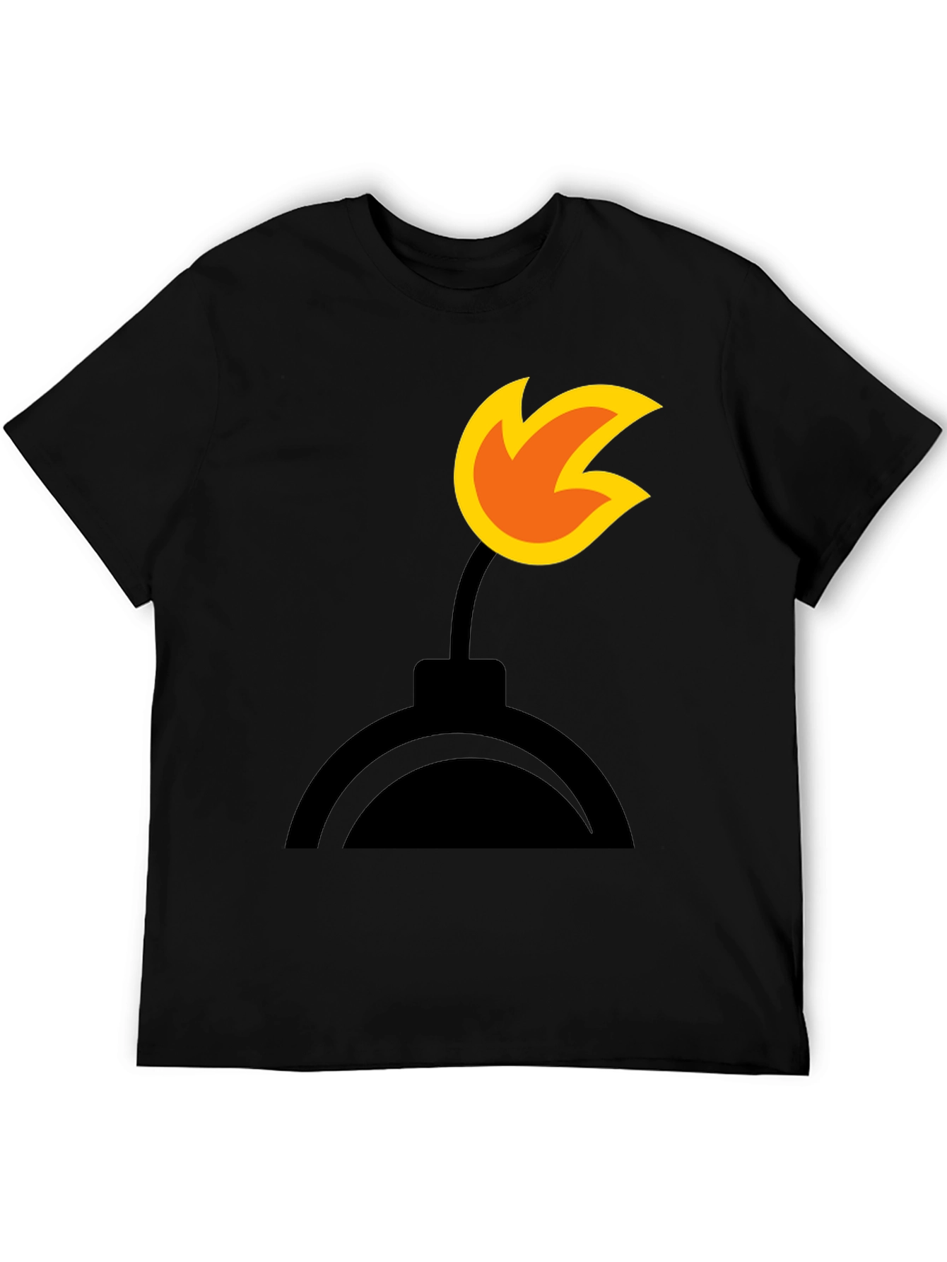 Bomb Graphic Black T-Shirt