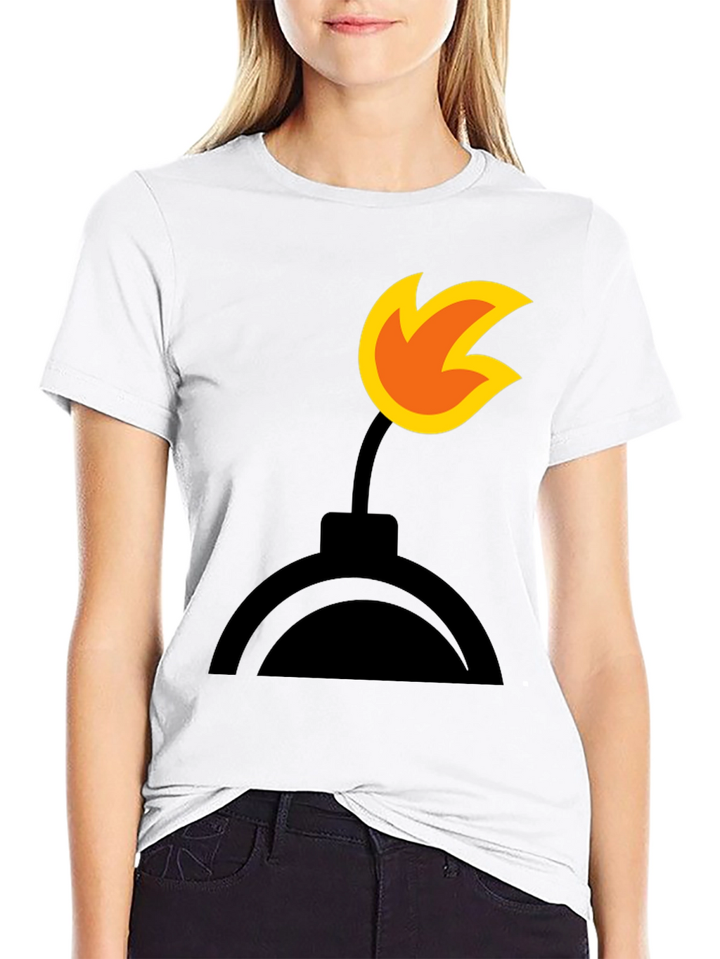 Bomb Graphic Black T-Shirt