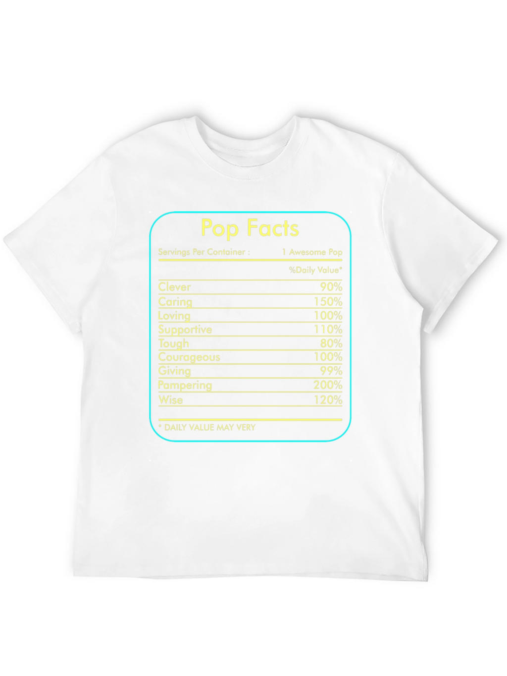 Awesome Pop Facts Graphic T-Shirt