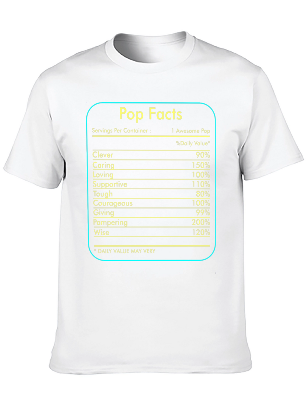 Awesome Pop Facts Graphic T-Shirt