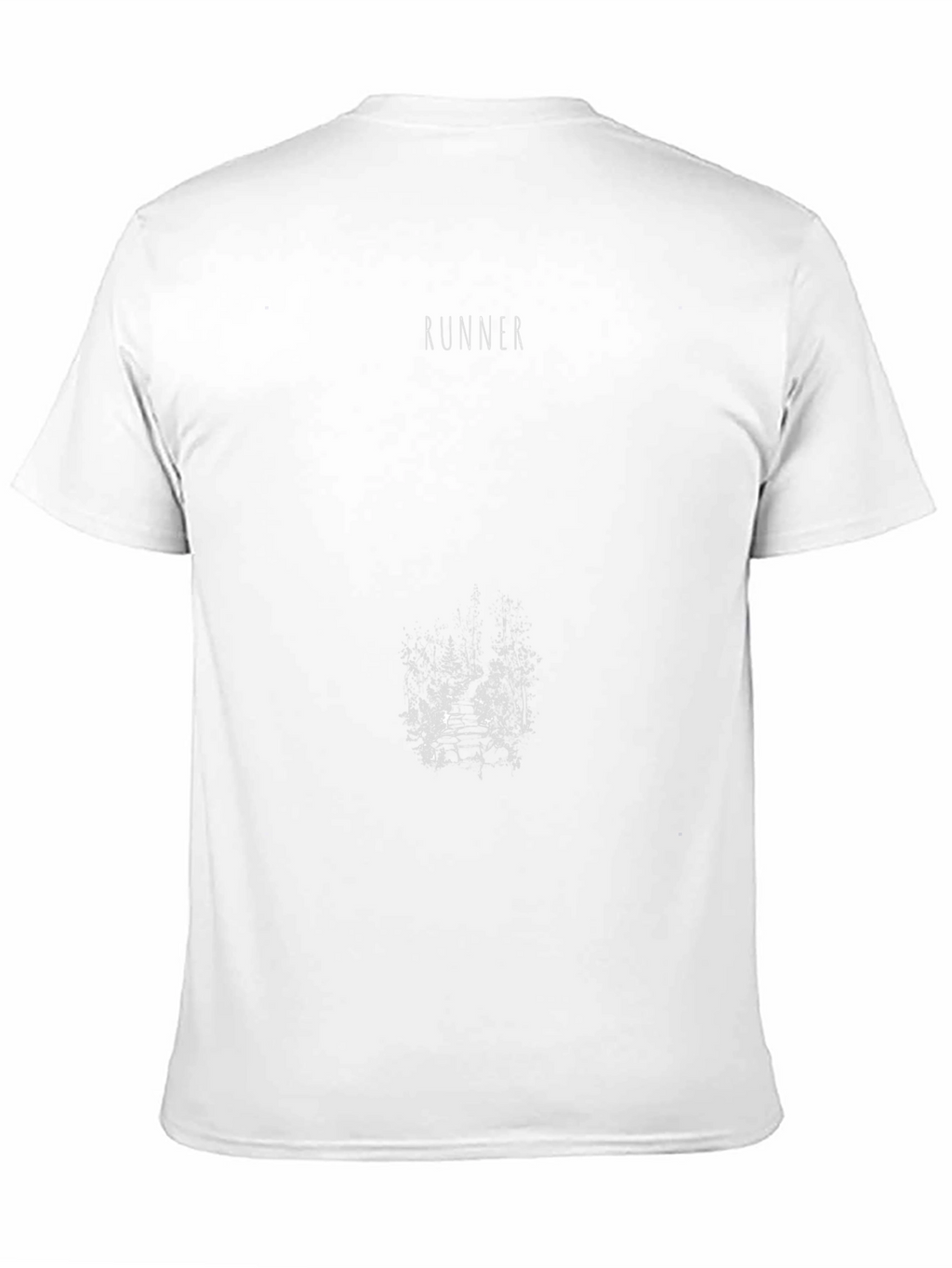 Runner Black Graphic Tee