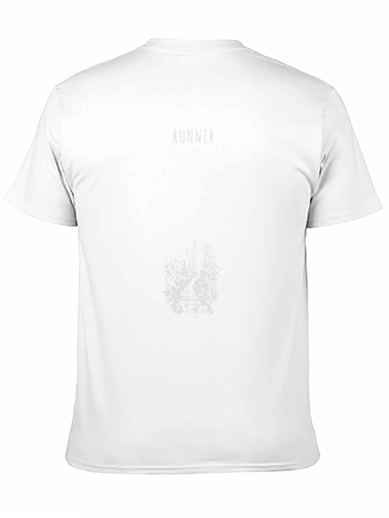 Runner Black Graphic Tee