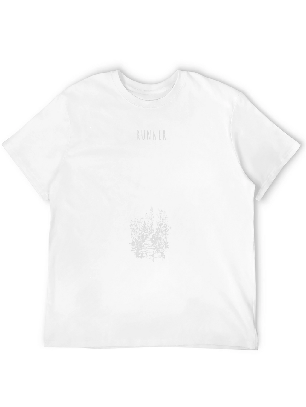 Runner Black Graphic Tee
