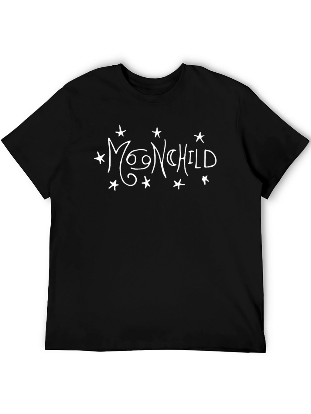 Moonchild Graphic Tee - Black Cotton T-Shirt