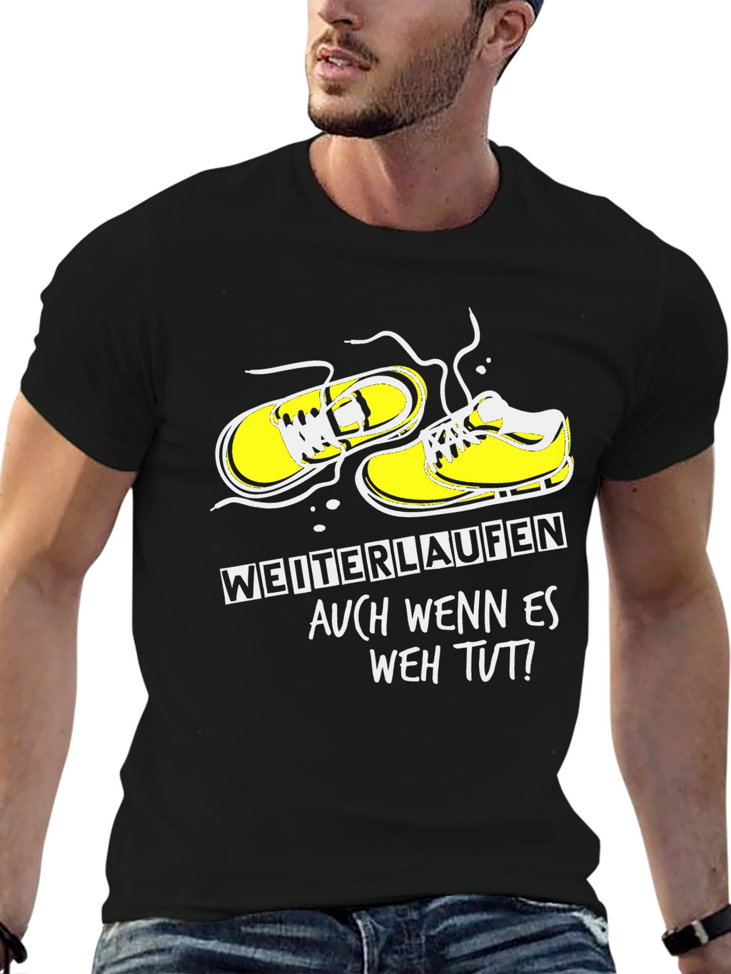 Running Motivation T-Shirt - Keep Going!
