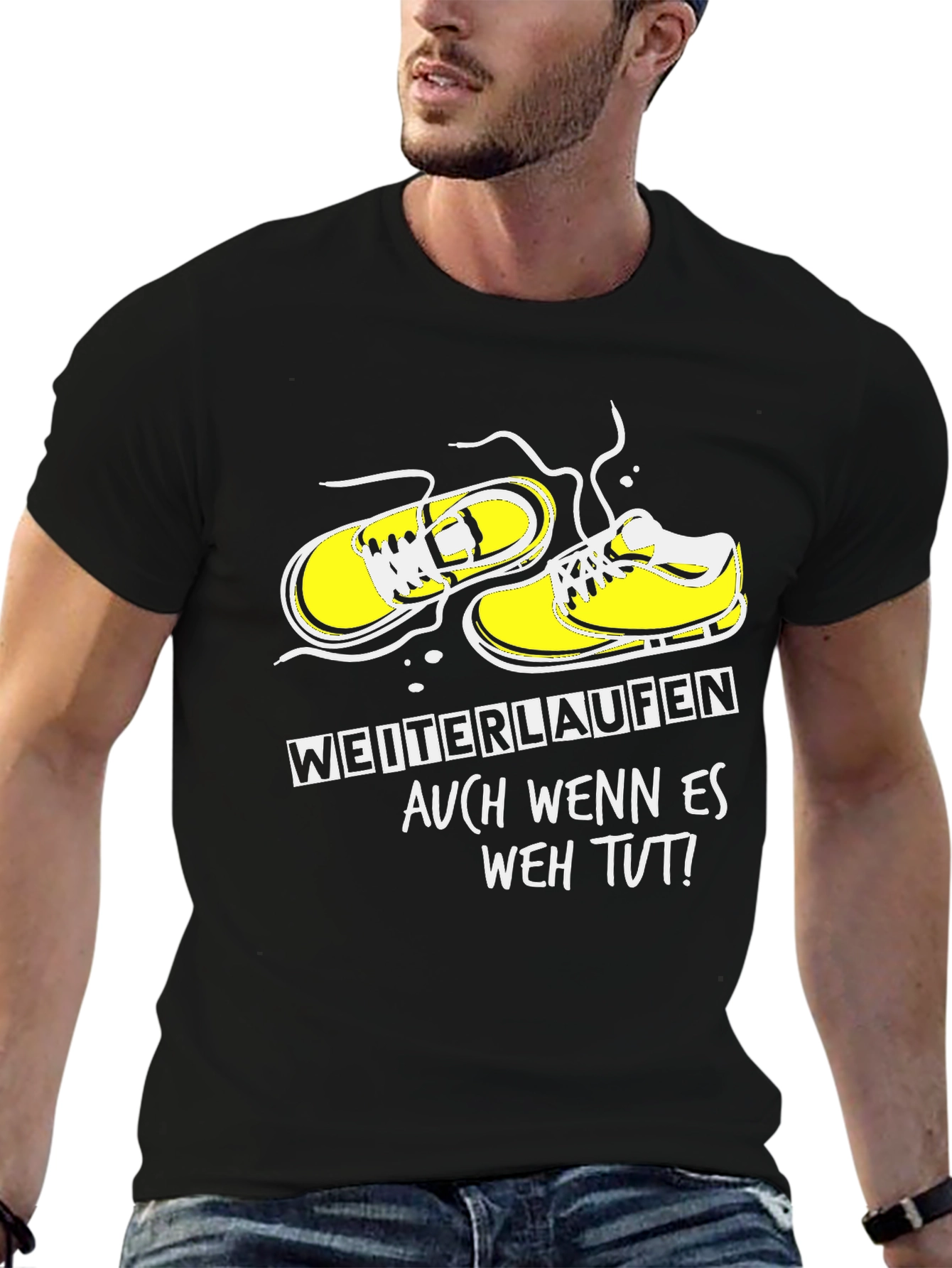 Running Motivation T-Shirt - Keep Going!