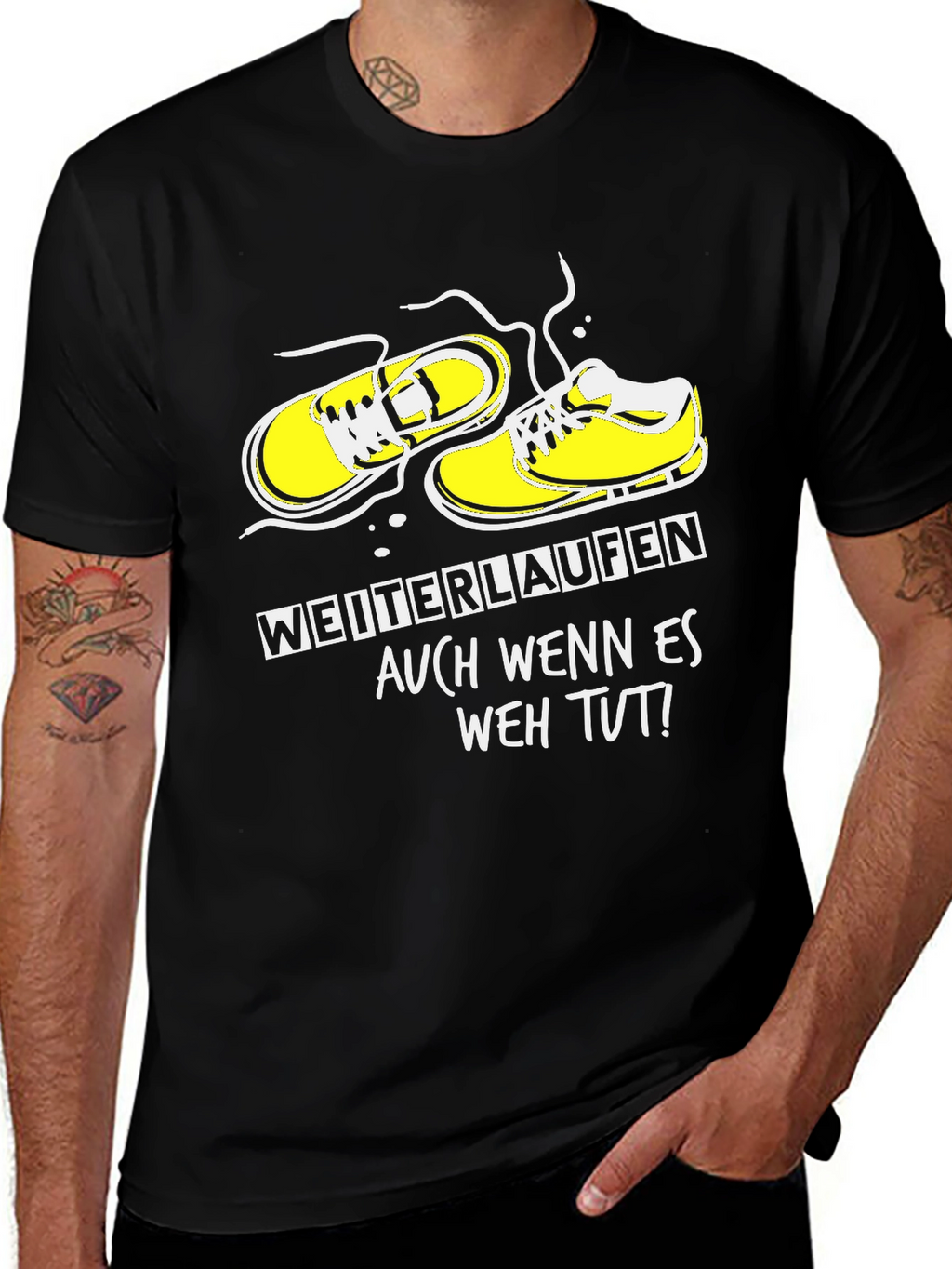 Running Motivation T-Shirt - Keep Going!