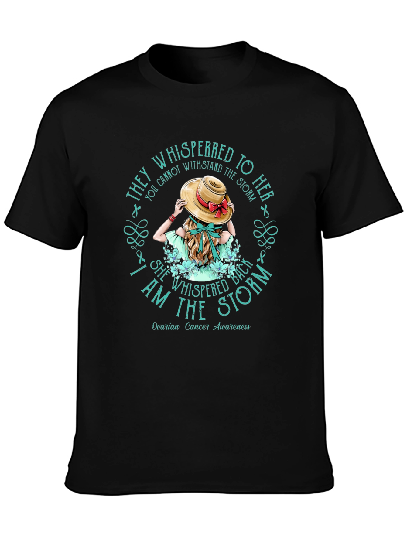 Ovarian Cancer Awareness Tee - I am the Storm T-Shirt